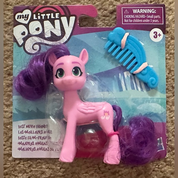 My Little Pony Pip Princess Petals Best Movie Friends Figure Set Comb Horse - Picture 3 of 12